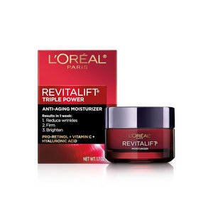 L'Oreal Paris Revitalift Triple Power Fragrance Free Anti-Aging Moisturizer 48g