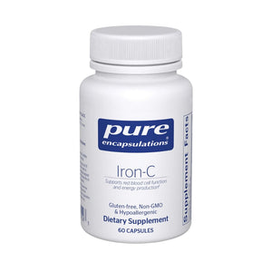 Pure Encapsulations Iron-C 60 Veg Capsules