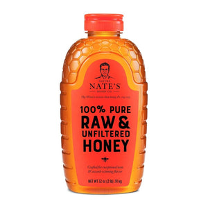 Nature Nate's 100% Pure Raw & Unfiltered Honey 907g