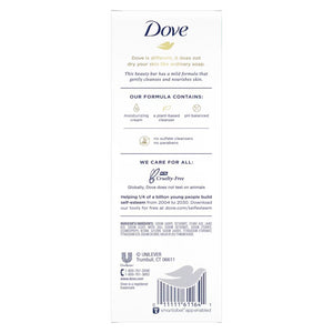 Dove Beauty Bar Sensitive Skin Unscented Hypoallergenic Soap (Pack Of 6) 113g Each,011111611641