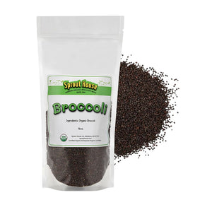 The Sprout House Organic Broccoli Seeds 453g