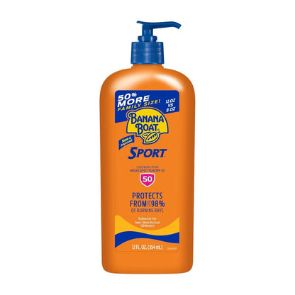 Banana Boat Sport SPF 50 Sunscreen Lotion 354ml