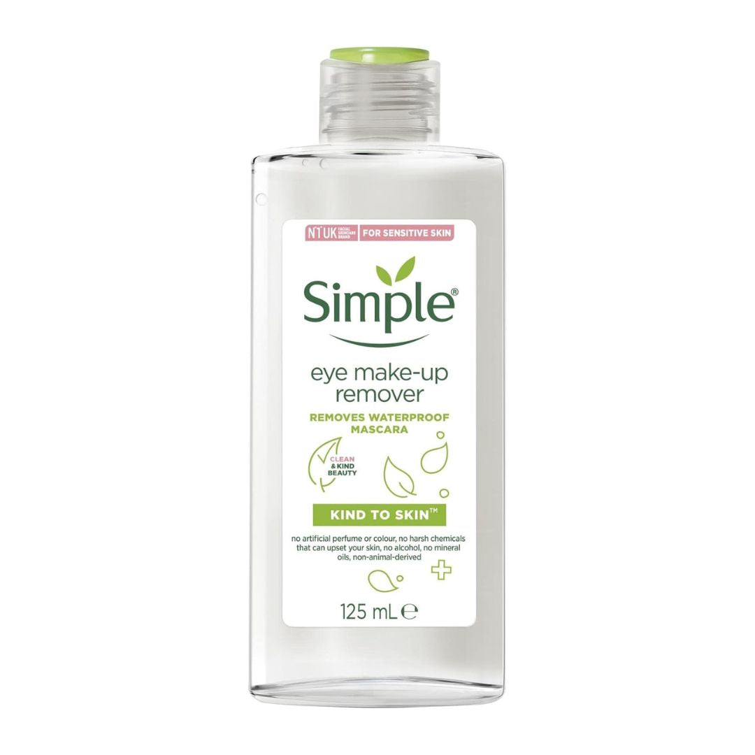 Simple Kind To Skin Eye Make Up Remover 125ml,5011451103917