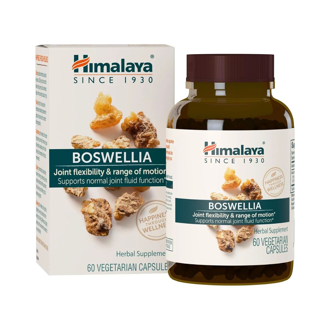 Himalaya Boswellia For Joint Flexibility & Range Of Motion 60 Veg Capsules