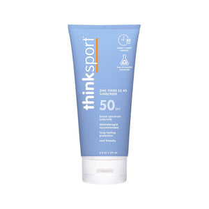 Think Sport SPF 50 Zinc Oxide 23.4% Sunscreen 177ml,859871004187