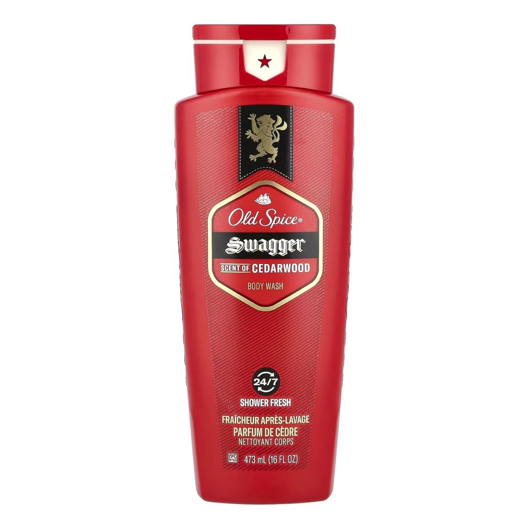 Old Spice Swagger Scent Of Cedarwood Shower Fresh Body Wash