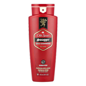 Old Spice Swagger Scent Of Cedarwood Shower Fresh Body Wash