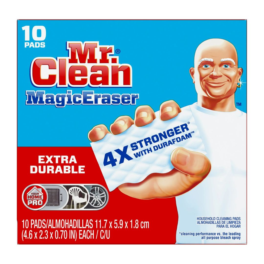 Mr. Clean Magic Eraser Extra Durable Multi-Purpose Cleaner Pads 10 Count