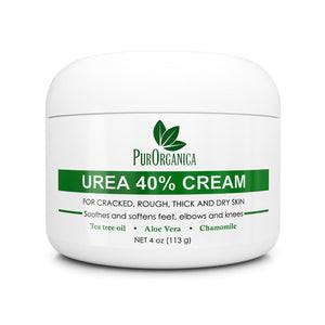 PurOrganica Urea 40% Healing Cream For Feet, Elbows & Knees 113g,867806000302