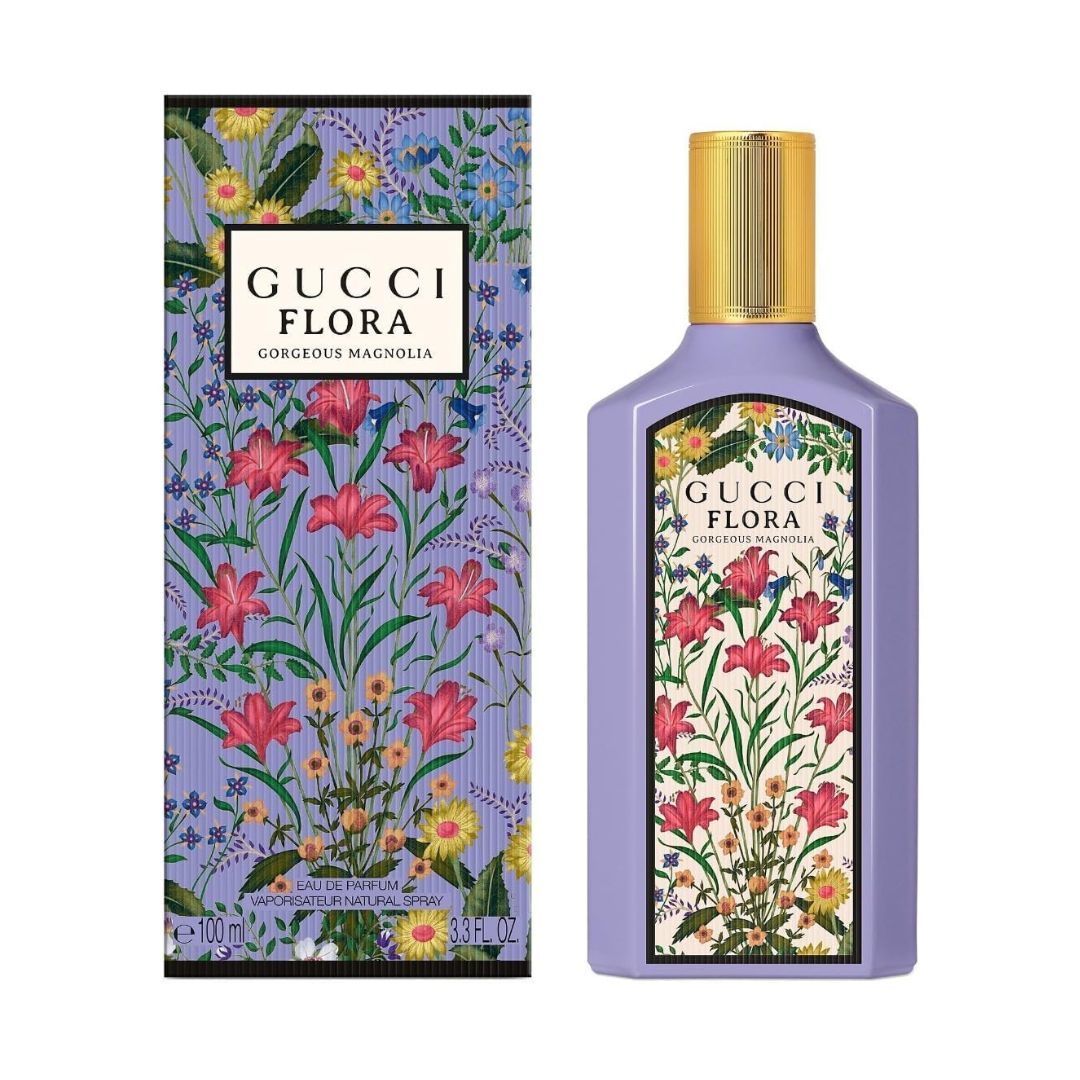 Gucci Flora Gorgeous Magnolia Eau De Parfum For Her 100ml