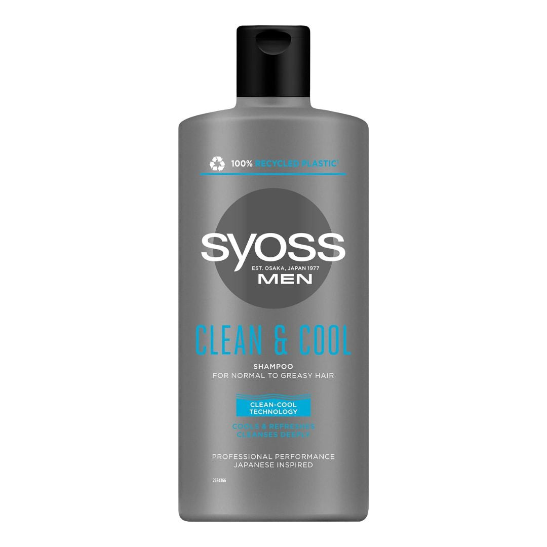 Syoss Men Clean & Cool Shampoo 440ml