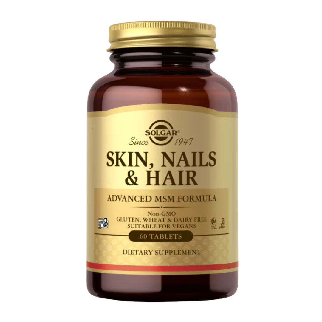 Solgar Advanced MSM Formula Skin, Nails & Hair 60 Tablets