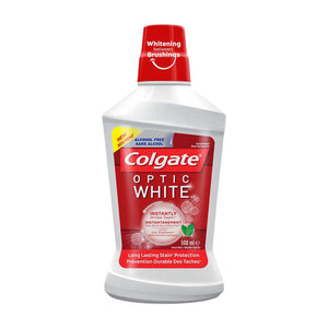 Colgate Optic White Fresh Mint Mouthwash 500ml