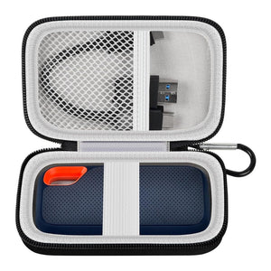 GWCASE Black Portable SanDisk Hard Case