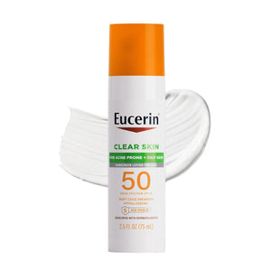Eucerin Clear Skin SPF 50 Sunscreen Lotion For Acne Prone + Oily Skin 75ml