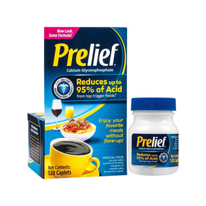Prelief Calcium Glycerophosphate 120 Caplets,889411801204