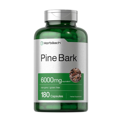 Horbaach Pine Bark 6000mg 180 Capsules