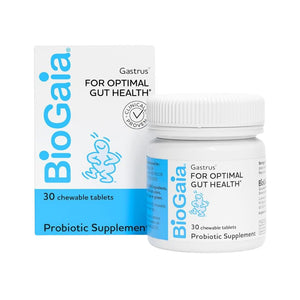 BioGaia Gastrus Gut Health Probiotic 30 Chewable Tablets