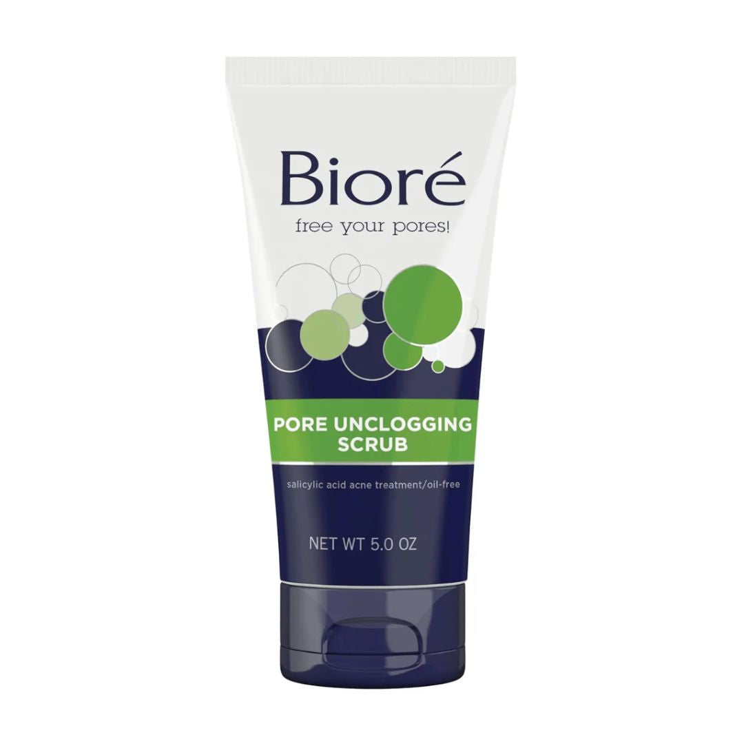 Biore Salicylic Acid Acne Treatment Pore Unclogging Scrub 141ml