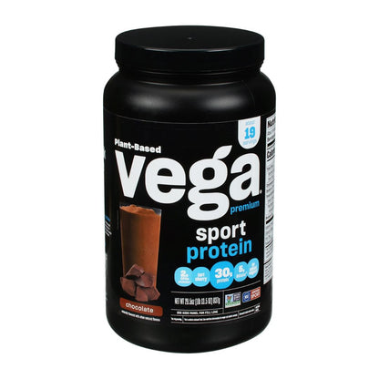 Vega Premium Plant-Based Chocolate Flavor Sport Protein Powder 837g