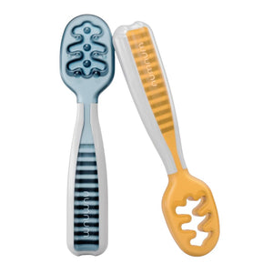 NumNum Baby GOOtensils 2 Pre-Spoons For Kids 6+ Months