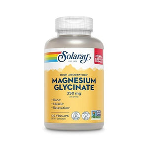 Solaray Magnesium Glycinate 350mg 120 Veg Capsules,X0032HX6BT