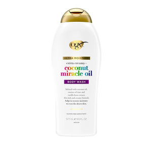 OGX Ultra Moisture Extra Creamy + Coconut Miracle Oil Body Wash 577ml
