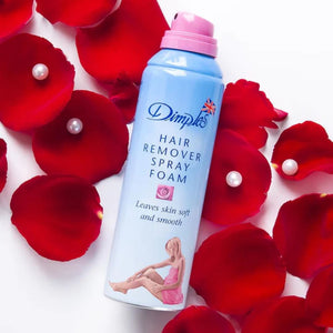 Dimples Rose Fragrance Hair Removal Spray Foam 200ml