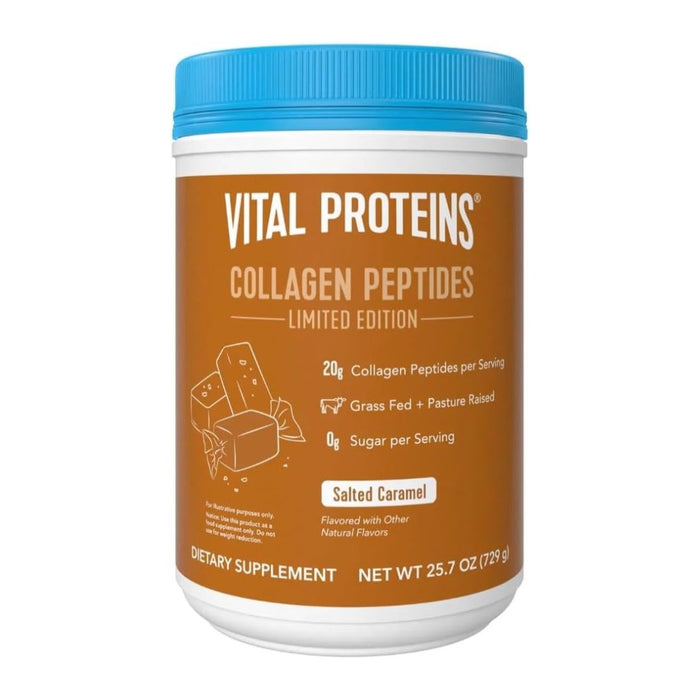 Vital Proteins Collagen Peptides Salted Caramel Flavor Powder 729g
