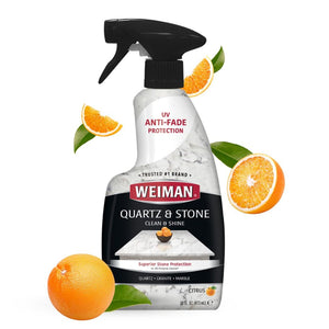 Weiman Quartz & Stone Citrus Countertop Cleaner & Polisher Spray 473ml