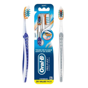 Oral-B Pro-Flex Expert Clean Soft Toothbrush 2 Count