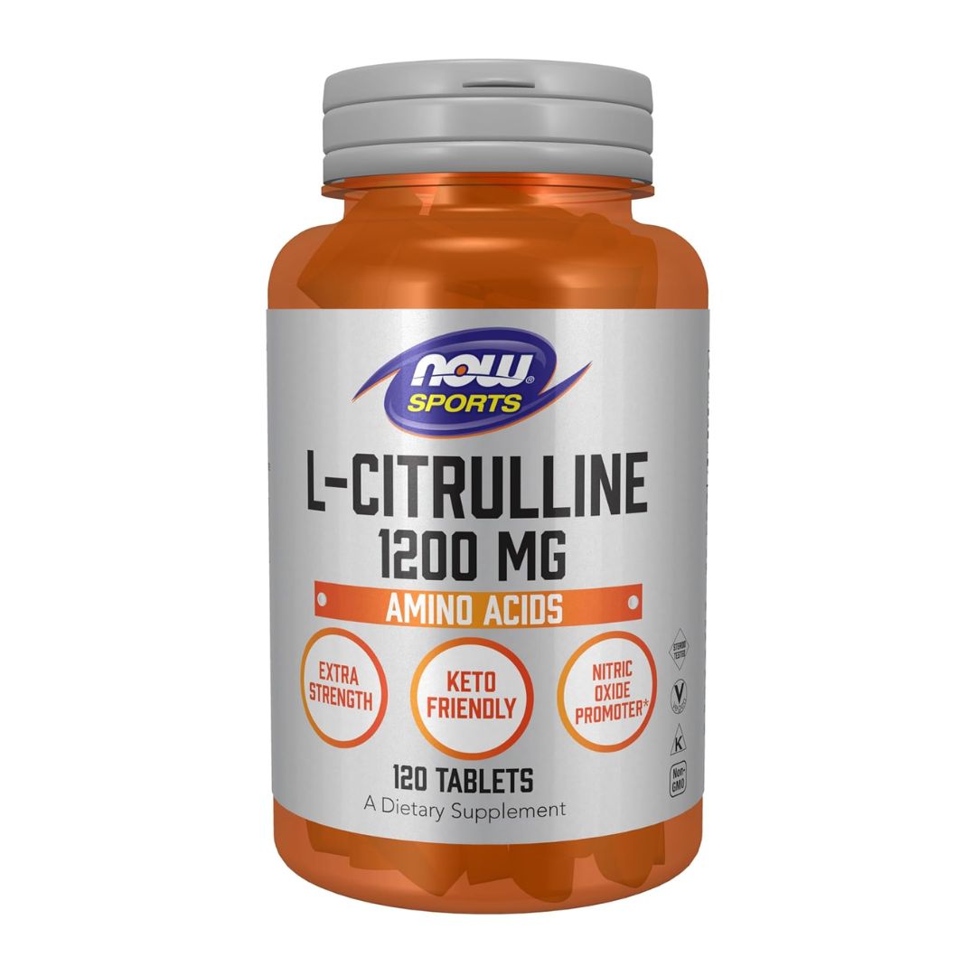 Now Foods Sports L-Citrulline 1200mg 120 Tablets,733739001160