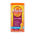 Metamucil 4-In-1 Fiber Orange Flavor Sugar-Free Powder 660g,037000740858