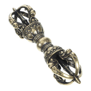 Homoyoyo Golden Brass Buddhism Vajra For Home Decor