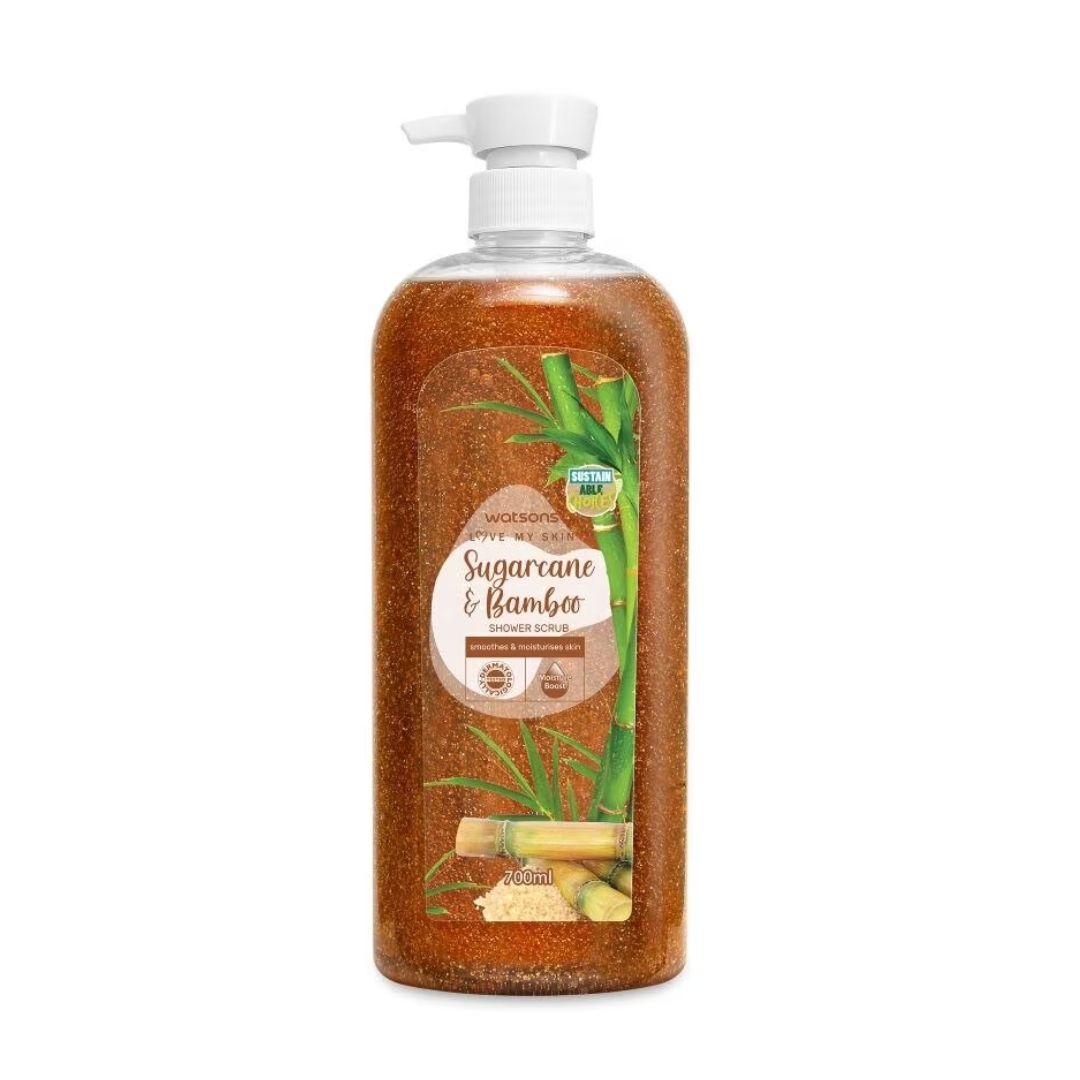 Watsons Shower Scrub 700ml,4894532931101