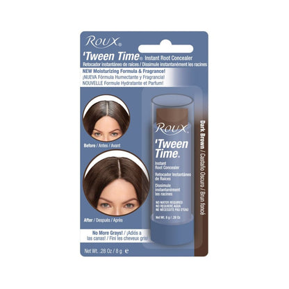 Roux Tween Time Dark Brown Instant Root Concealer Stick 8g,075724343023
