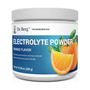 Dr. Berg Orange Flavor Electrolyte Powder 300g