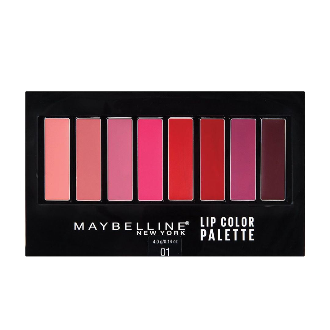 Maybelline 8 Colors Lip Color Palette 4.0g,041554493467