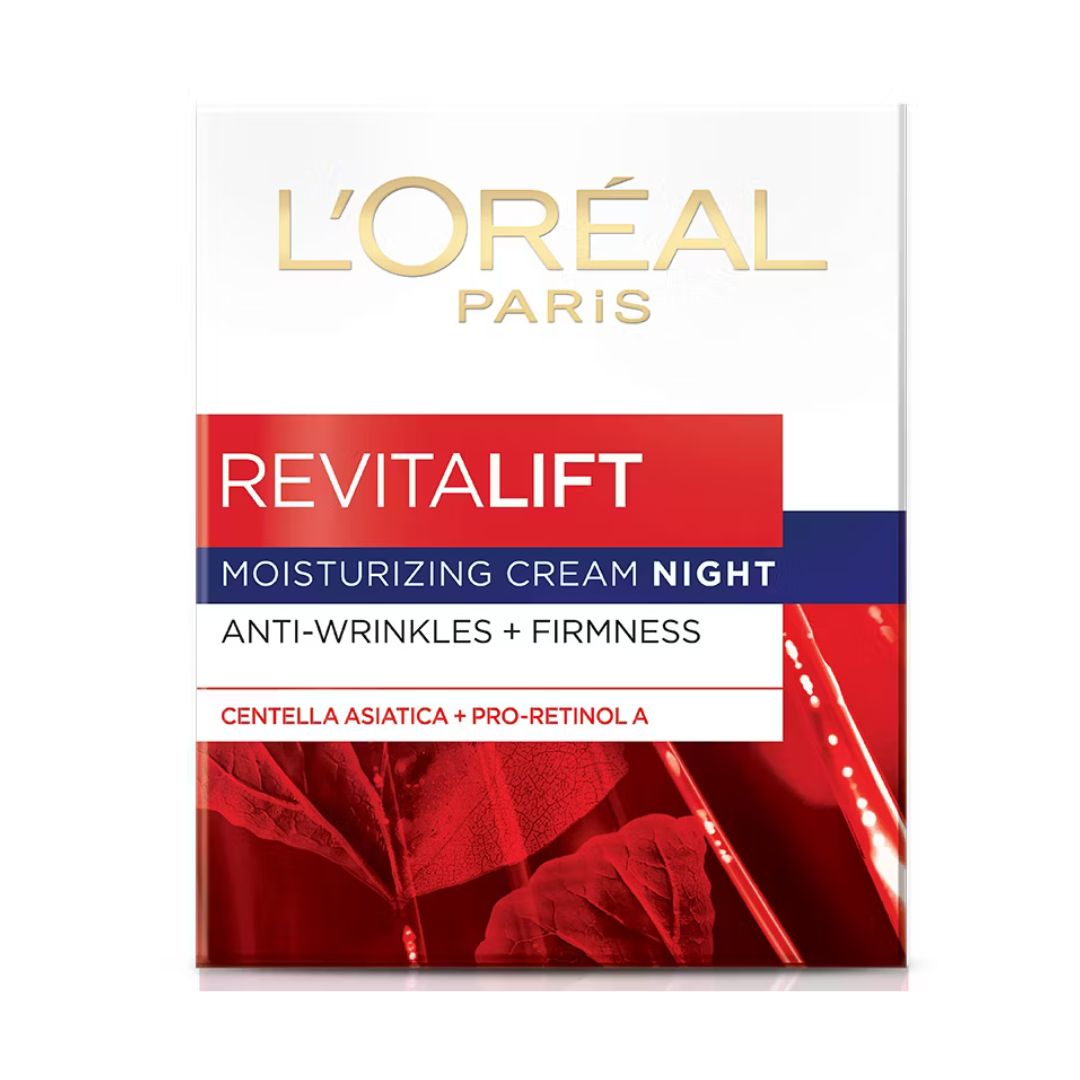 L'Oreal Paris Revitalift Anti-Wrinkles + Firmness Moisturizing Night Cream 50ml