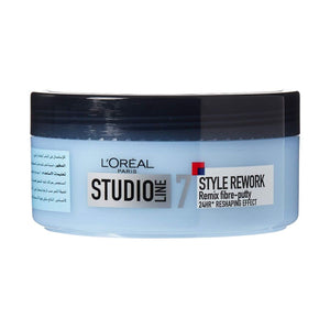 L'Oreal Paris Studio Line No.7 Style Rework Remix Fibre Putty 150ml,5011408062311
