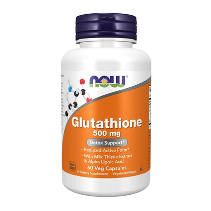 Now Foods Glutathione 500mg 60 Veg Capsules