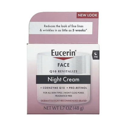 Eucerin Q10 Anti-Wrinkle + Pro-Retinol Night Cream 48g