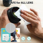 Wowflash 200 Count Lens Wipes for Eyeglasses, Pre-Moistened, Scratch-Free, Streak-Free, Eye Glasses Cleaner Wipes for Sunglasses, Camera Lenses, Goggles