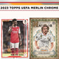 2022-2023 Topps Merlin Chrome UEFA Champions Soccer Card Blaster Box - 32 Soccer Cards Per Blaster Box,