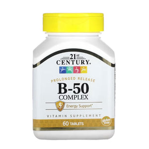 21st Century B-50 Complex 60 Tablets