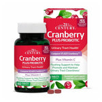 21st Century Cranberry Plus Probiotic & Vitamin C 60 Veg Tablets,740985278482
