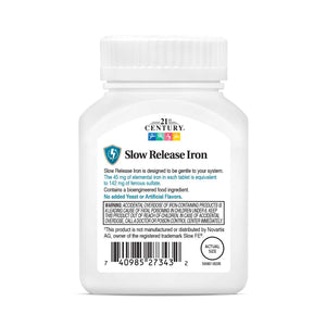 21st Century Slow Release Iron 60 Tablets