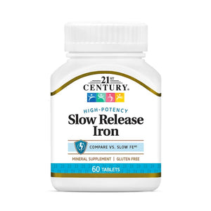 21st Century Slow Release Iron 60 Tablets