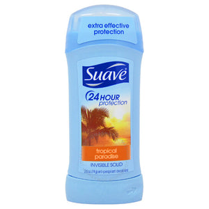 Suave Tropical Paradise Antiperspirant Deodorant Stick 74g