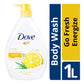 Dove Go Fresh Grapefruit & Lemongrass Energize Body Wash 1000ml,8999999031046,